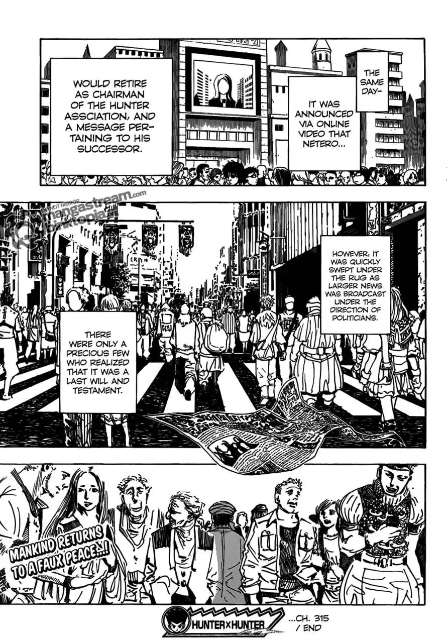 Hunter x Hunter Chapter 315 18